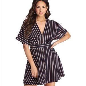 Windsor Love The Look Blue Mini Dress